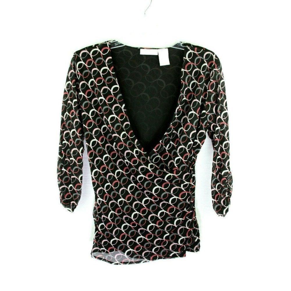 Worthington Womens Top Wrap large